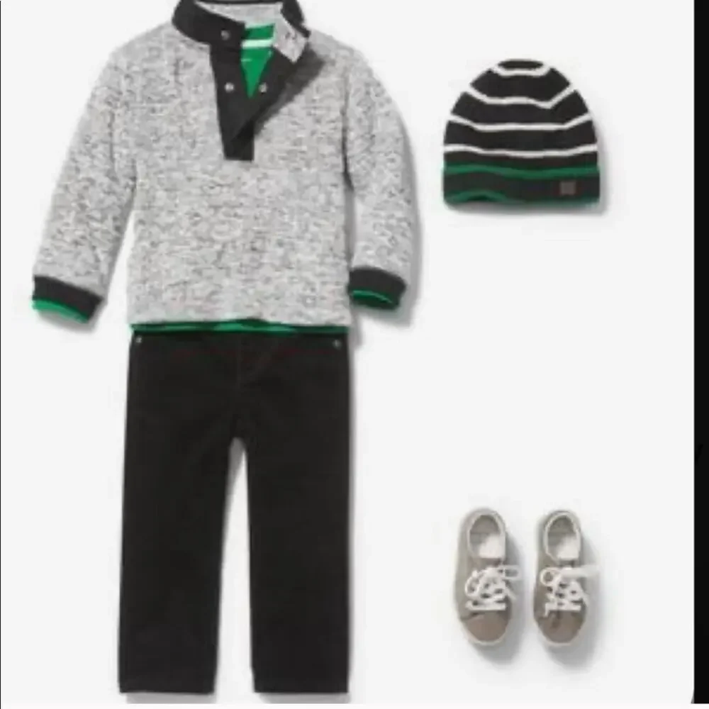 Janie and Jack Stripe Beanie, 6-12M - NWT